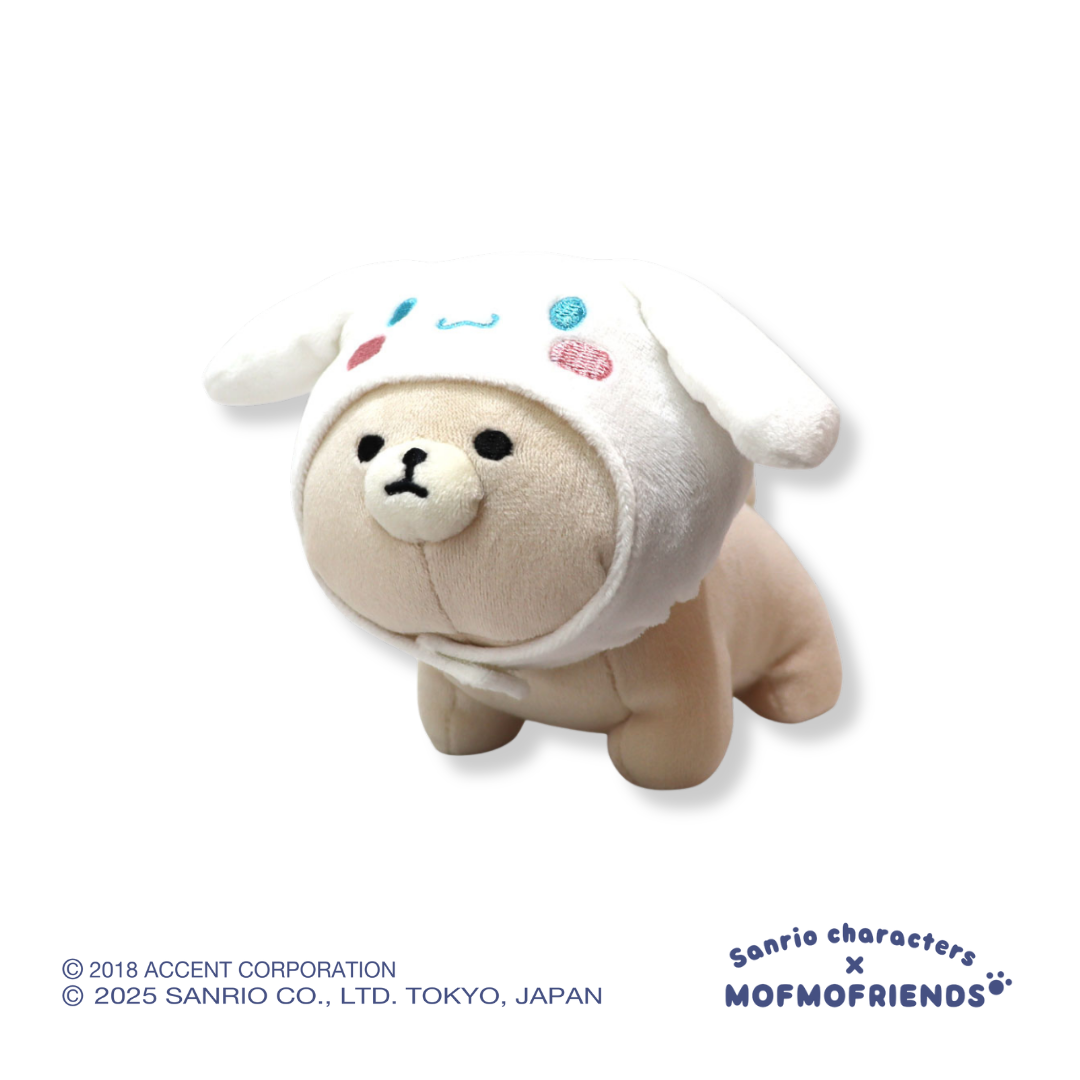 Sanrio X MofmoFriends] Cinnamoroll Netherland Dwarf Rabbit Plush