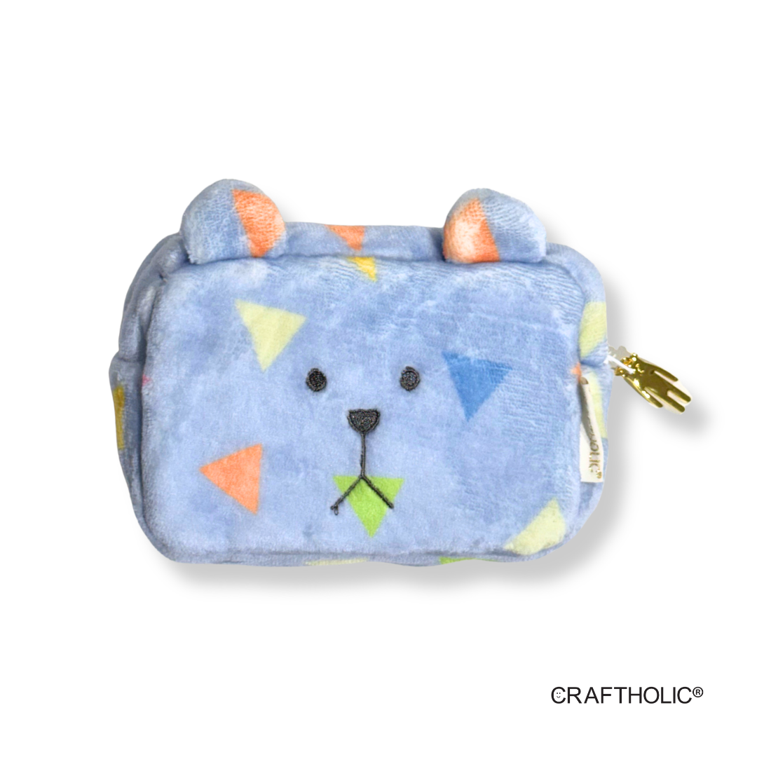 Craftholic Rectangle Plush Pouch