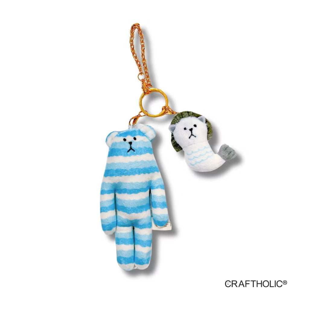 Craftholic Singapore Icons Plush Keychain