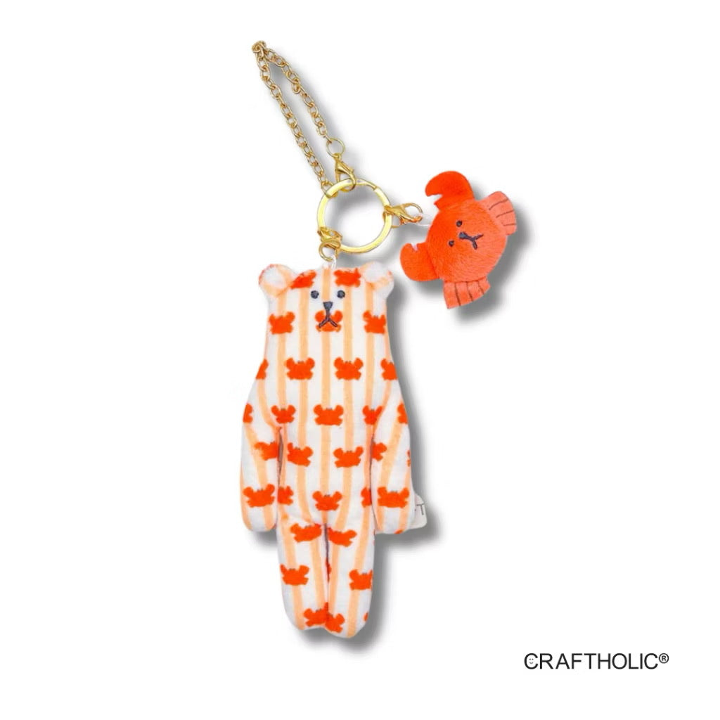 Craftholic Singapore Icons Plush Keychain