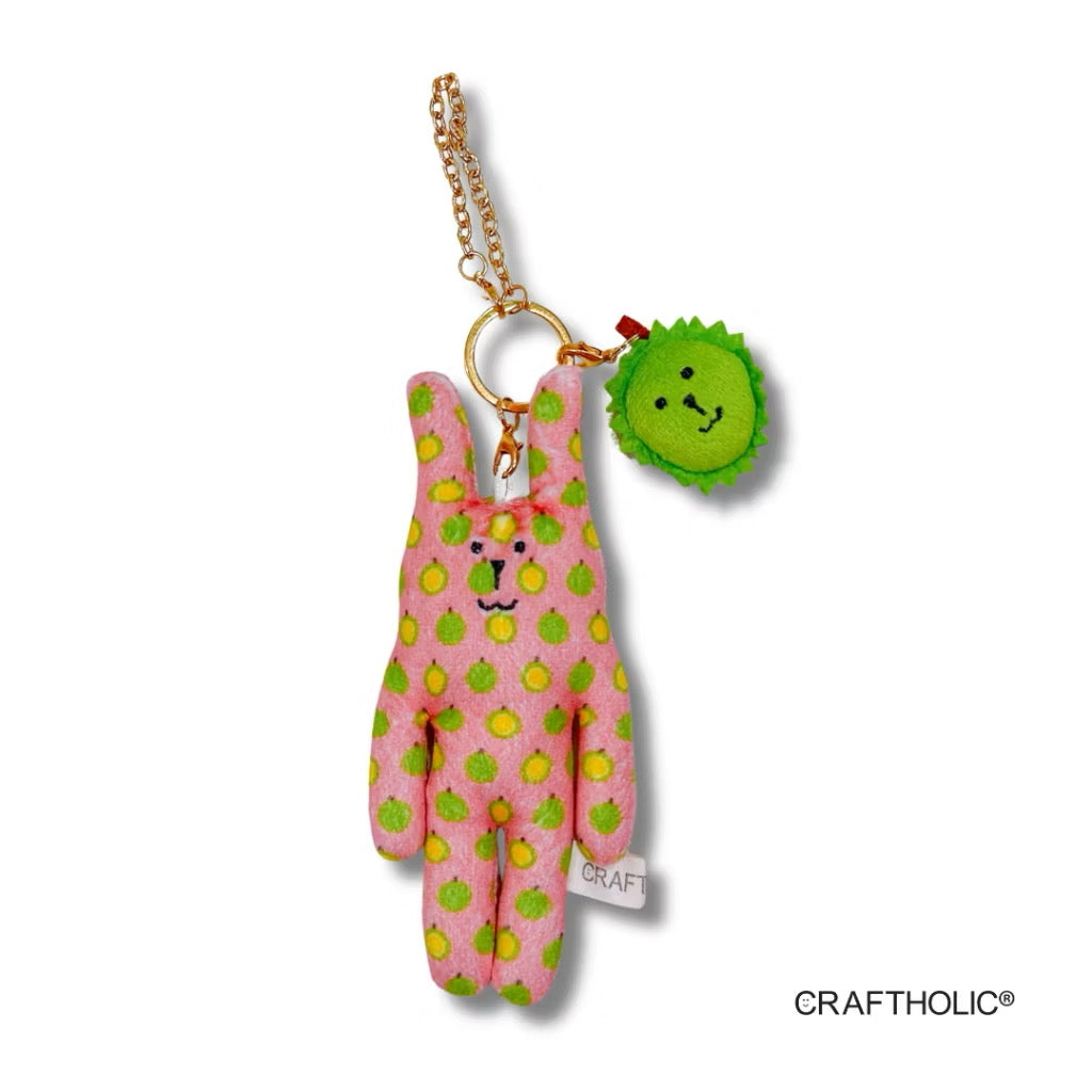 Craftholic Singapore Icons Plush Keychain