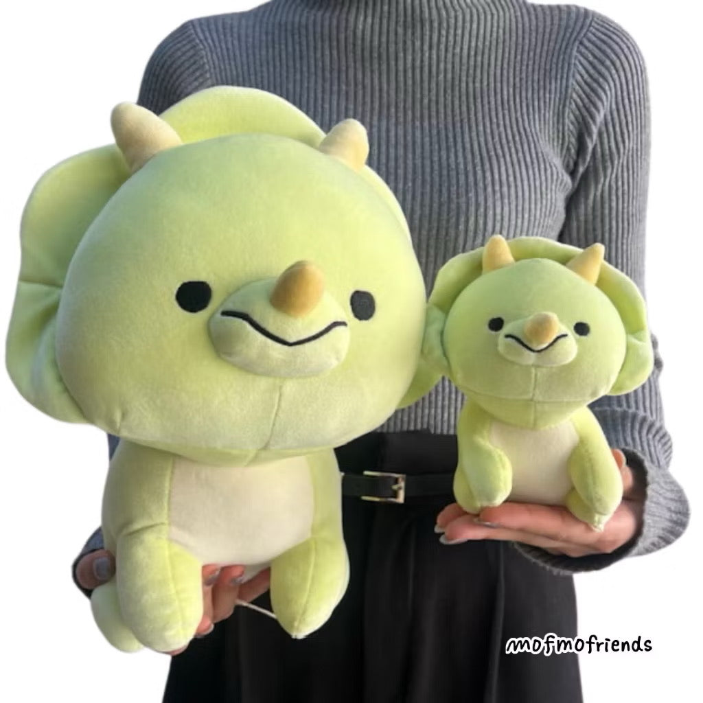 MofmoFriends Triceratops Dinosaur Plush