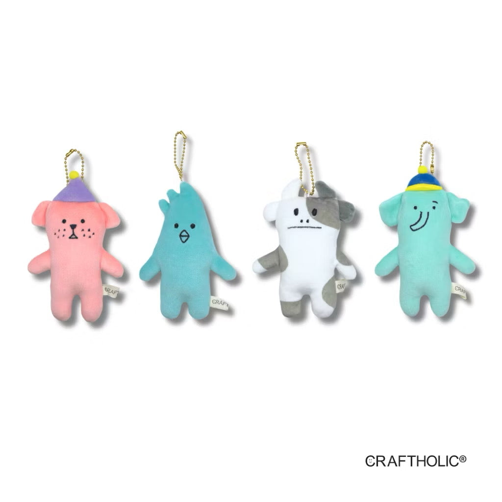 Craftholic Mascot Plush Keychain
