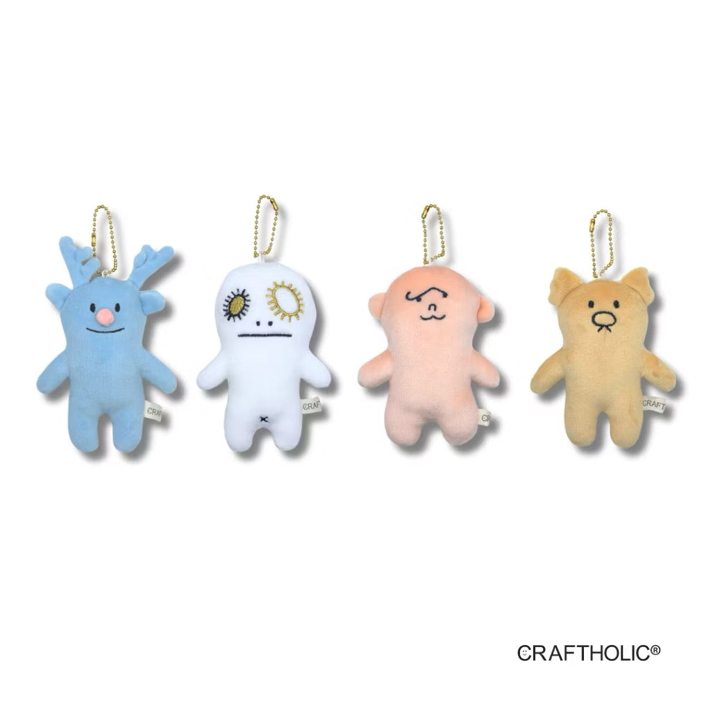 Craftholic Mascot Plush Keychain