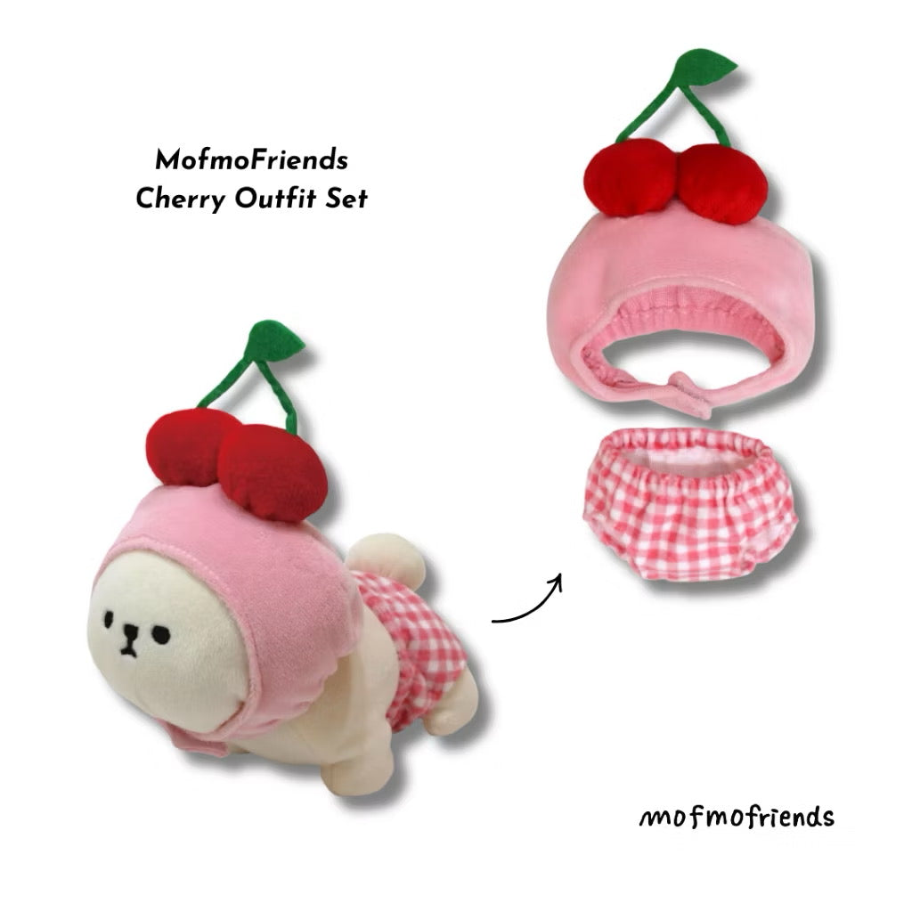 MofmoFriends Cherry Outfit Set - Small