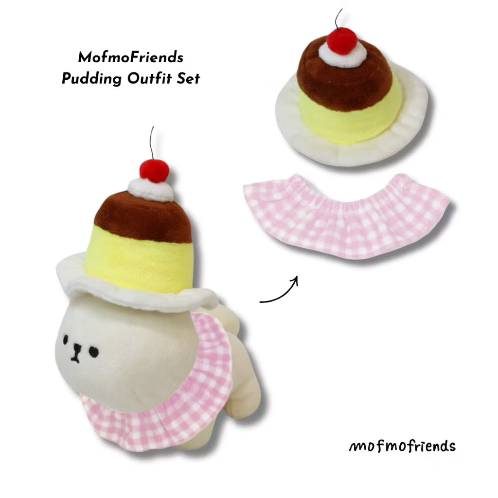 MofmoFriends Pudding Outfit Set - Small