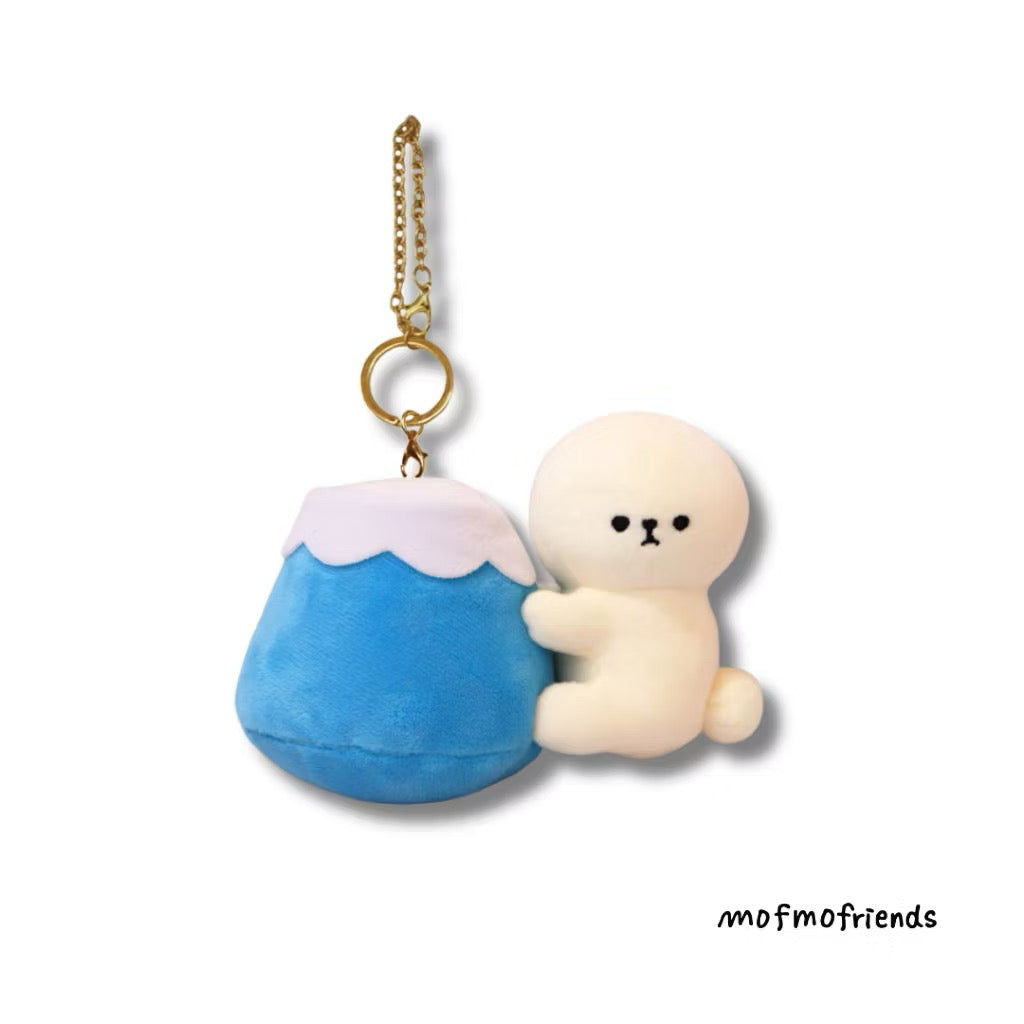 MofmoFriends Japan Series Hug Charm Keychain