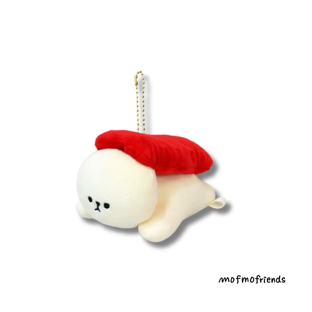 MofmoFriends Sushi Mascot Charm Keychain