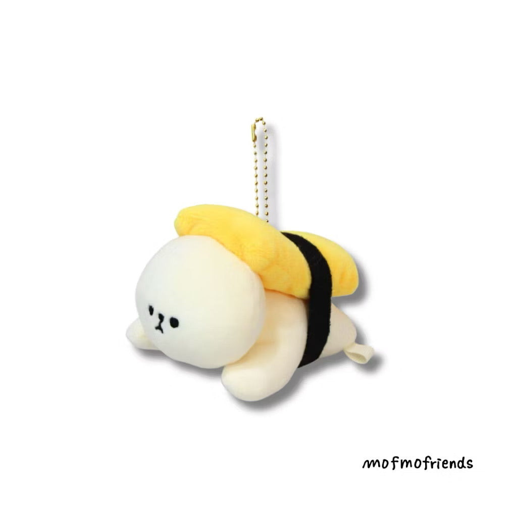MofmoFriends Sushi Mascot Charm Keychain