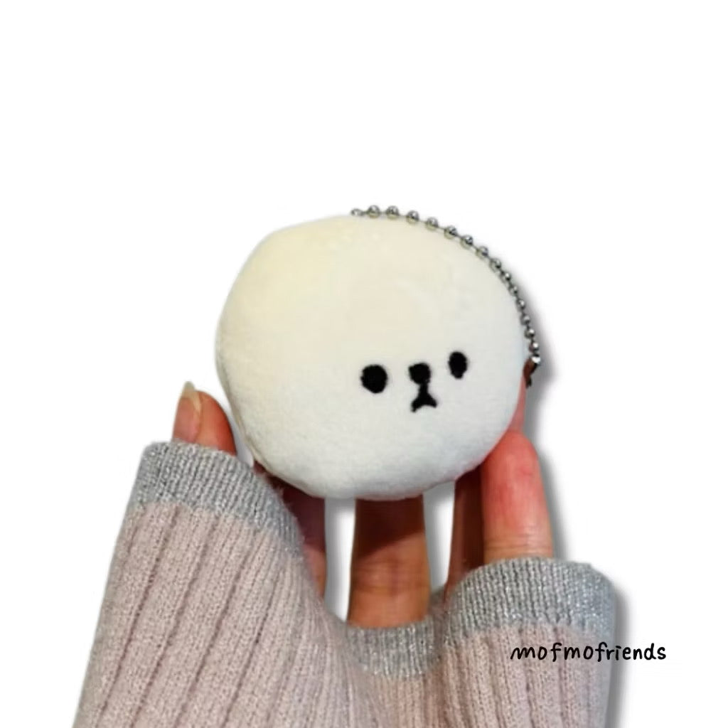 MofmoFriends Face Charm Keychain