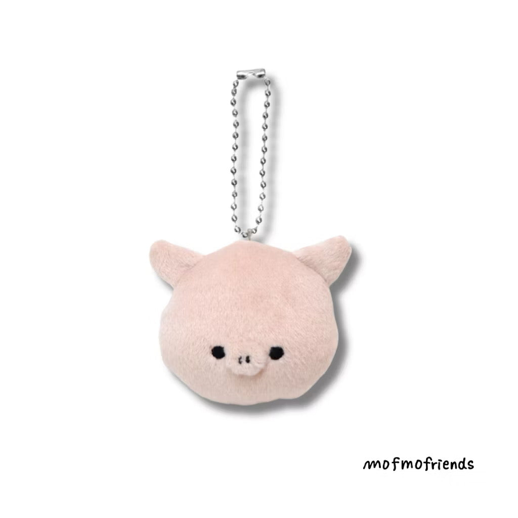 MofmoFriends Face Charm Keychain