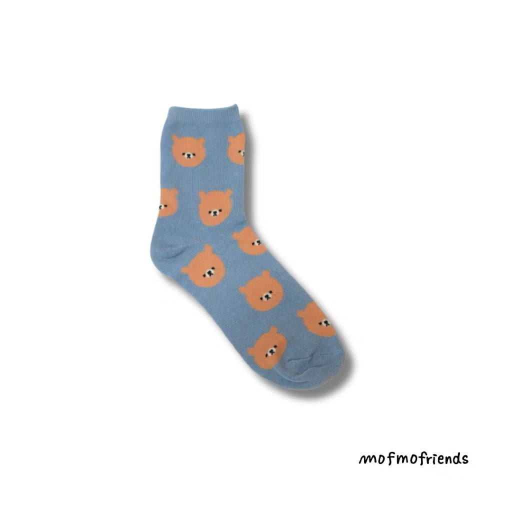MofmoFriends Patterned Socks