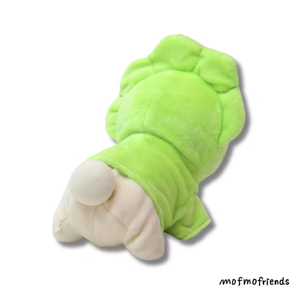 MofmoFriends Triceratops Dinosaur Plush Hoodie - Small