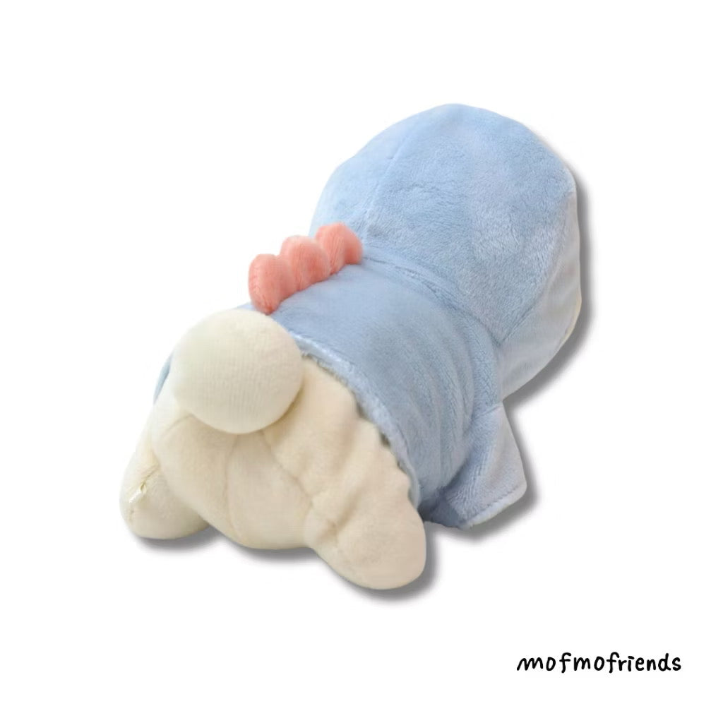 MofmoFriends Stegosaurus Dinosaur Plush Hoodie - Small