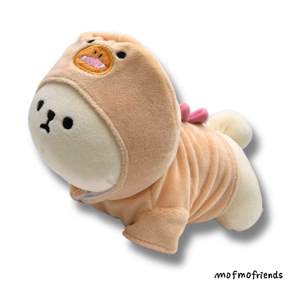 MofmoFriends Tyrannosaurus Dinosaur Plush Hoodie - Small