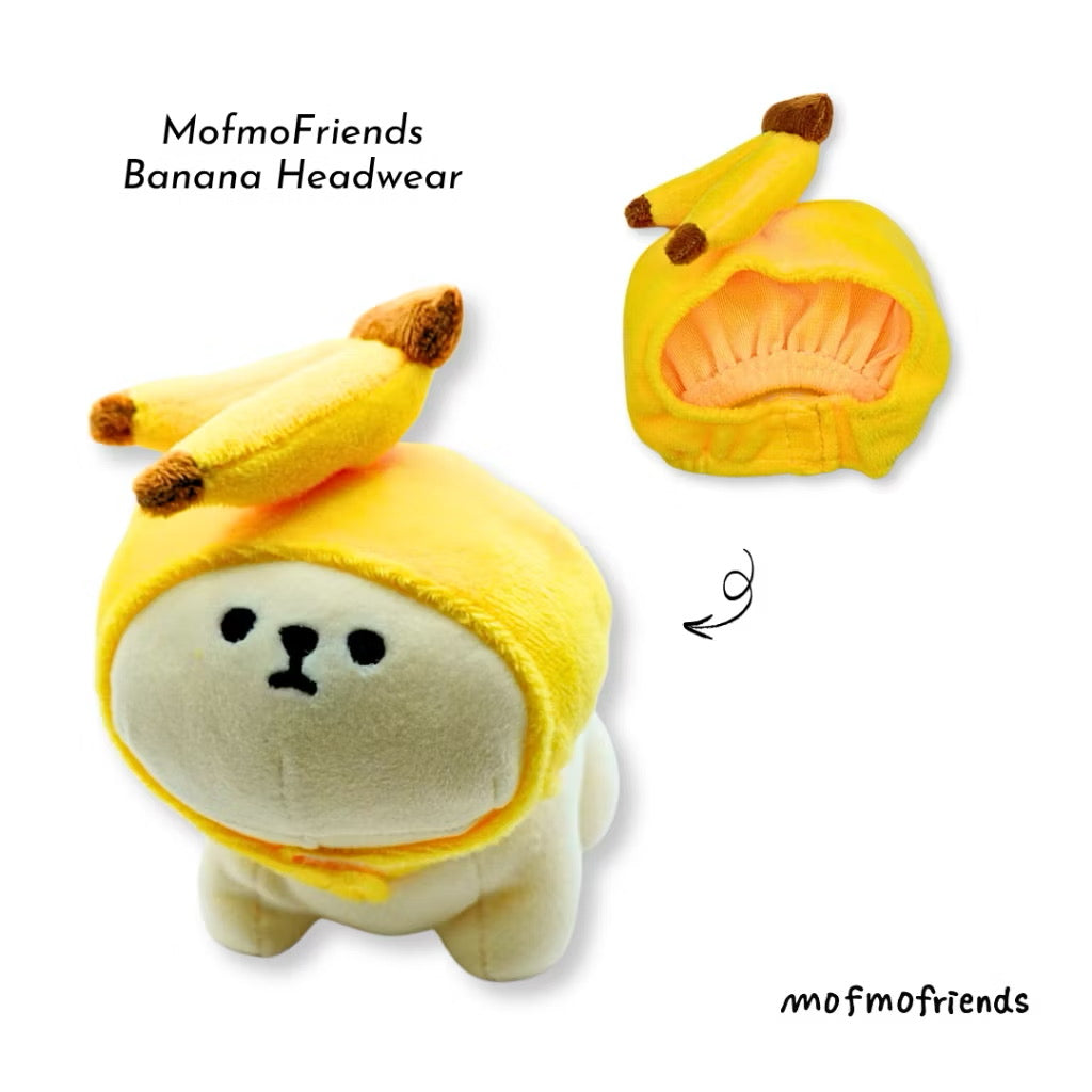 MofmoFriends Banana Headwear - Small