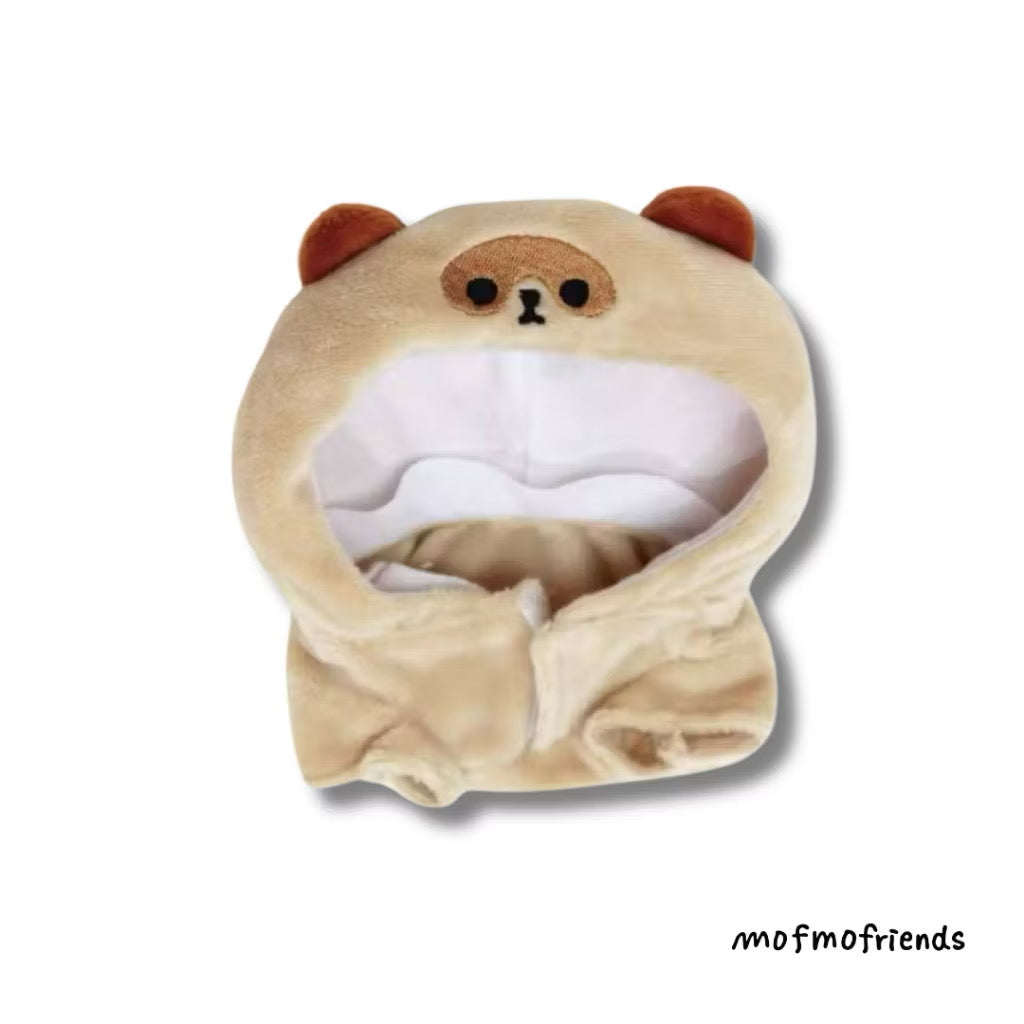 MofmoFriends Plush Hoodie - Small