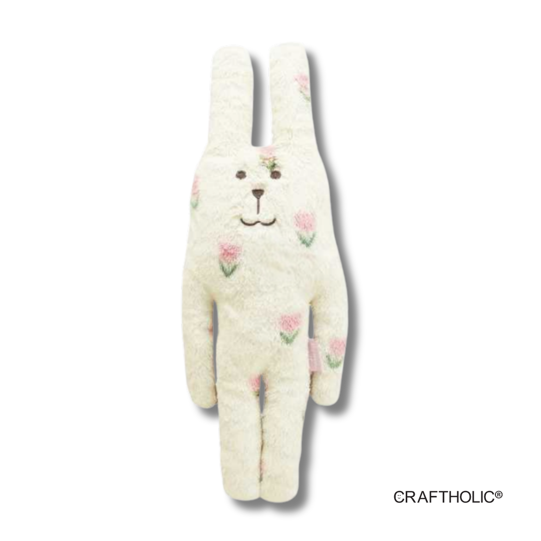 Craftholic Tulip Rab Hugging Cushion - Small