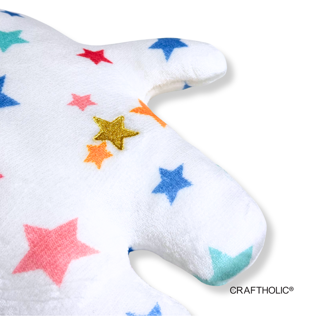 Craftholic Multi Star Rab Pillow Cushion