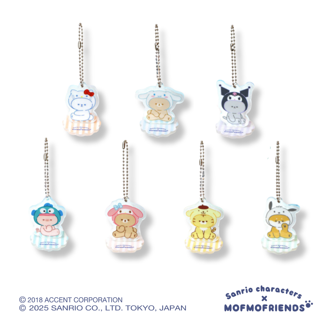 [Sanrio X MofmoFriends] Nakayoshi Acrylic Stand Charm