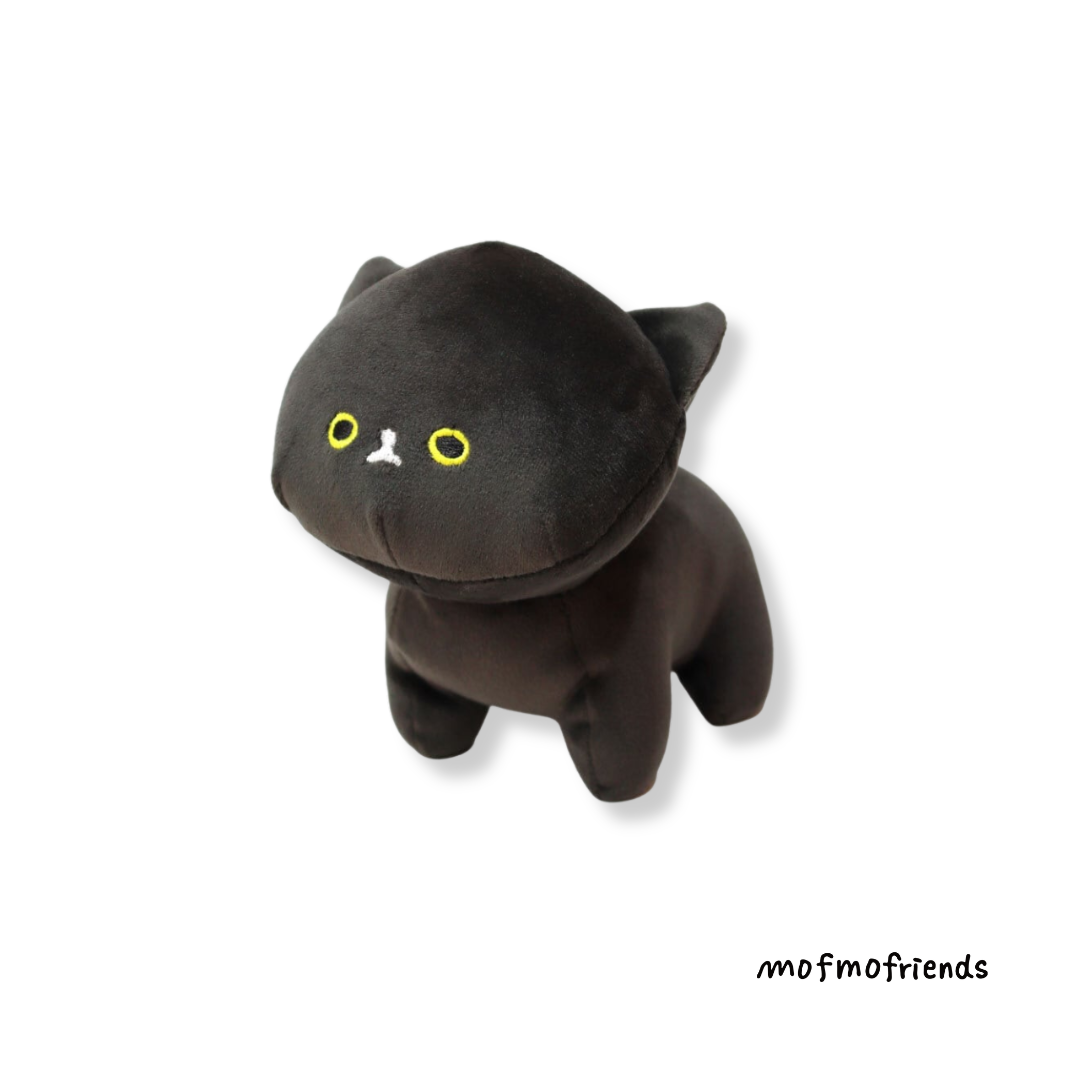 MofmoFriends Black Cat Plush - Small