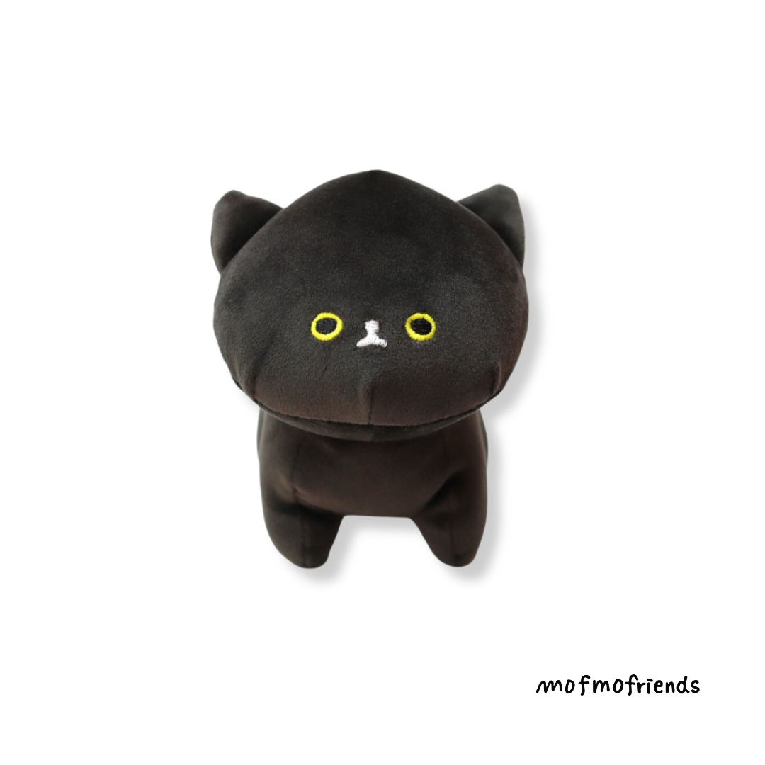 MofmoFriends Black Cat Plush - Small