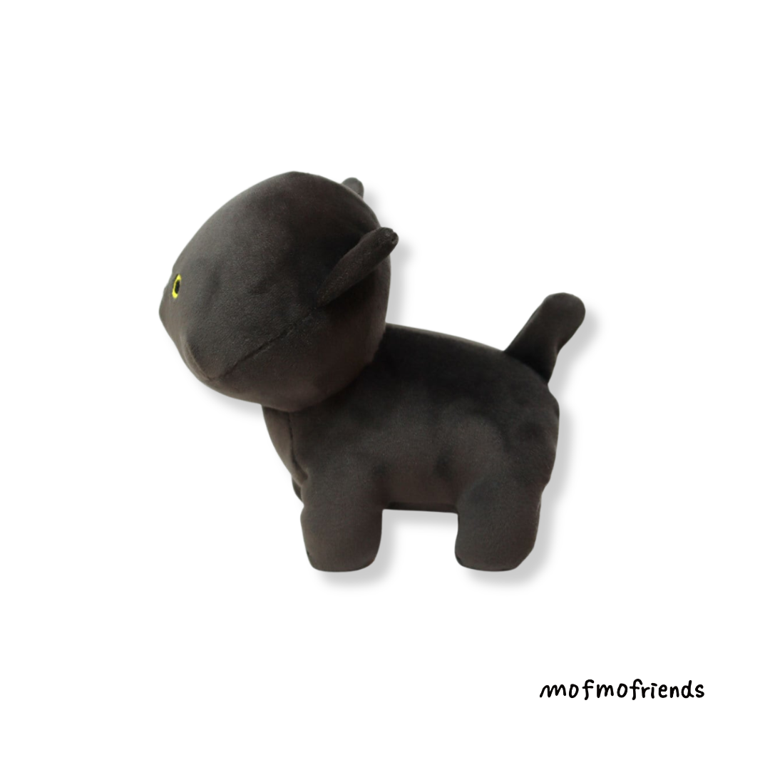 MofmoFriends Black Cat Plush - Small
