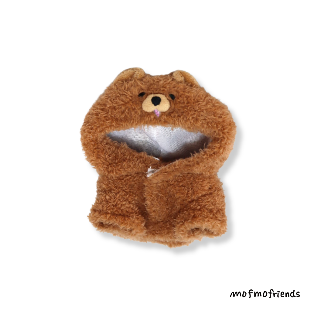 MofmoFriends Chow Chow Dog Plush Hoodie - Small