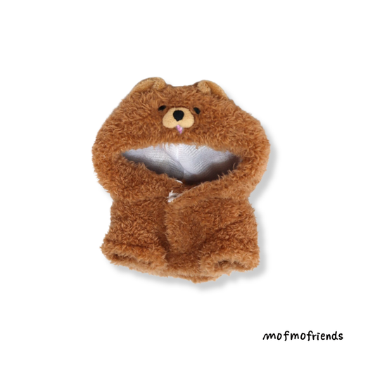 MofmoFriends Chow Chow Dog Plush Hoodie - Small