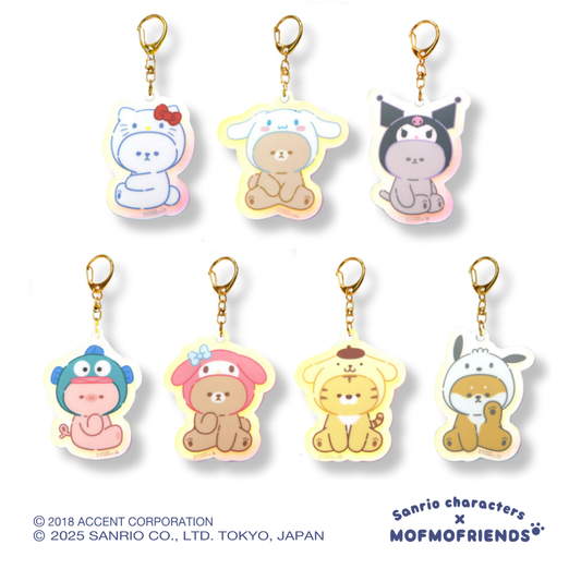 [Sanrio X MofmoFriends] Nakayoshi Aurora Acrylic Charm
