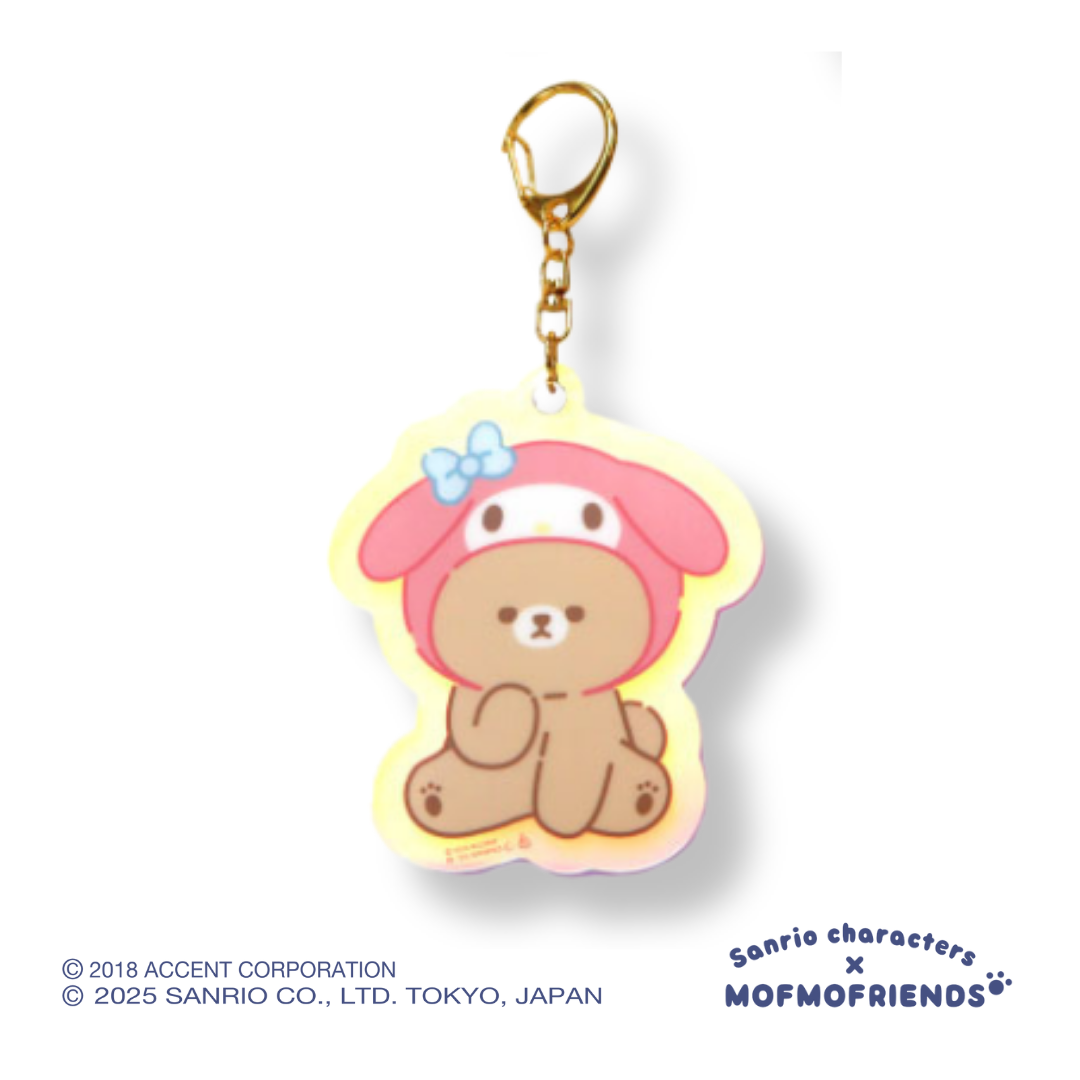 [Sanrio X MofmoFriends] Nakayoshi Aurora Acrylic Charm