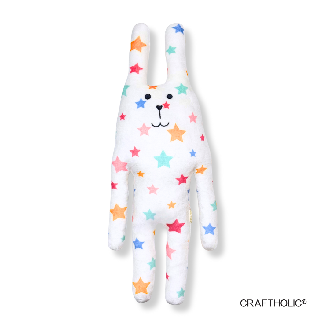 Craftholic Multi Star Rab Hugging Cushion