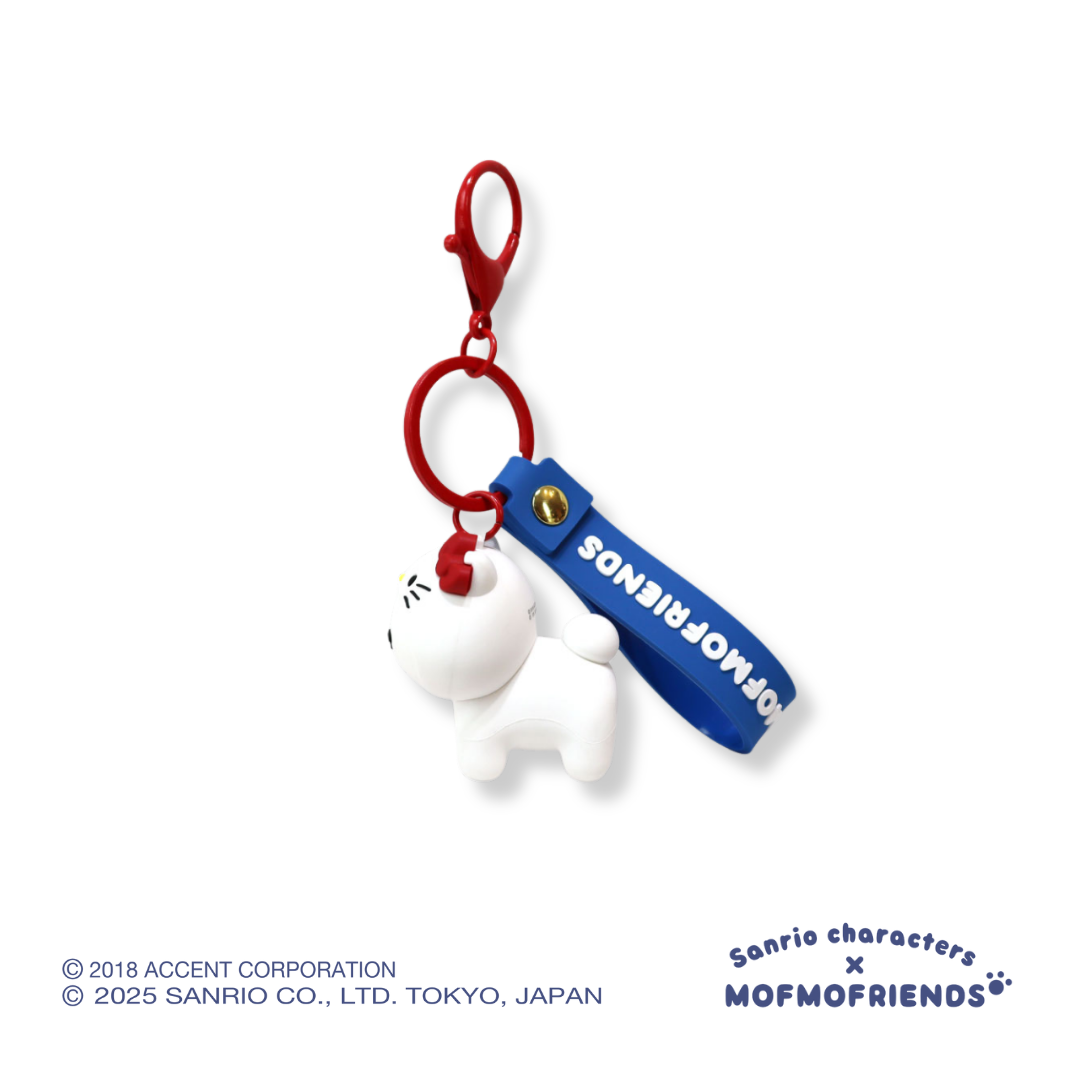 [Sanrio X MofmoFriends] Nakayoshi PVC Keychain