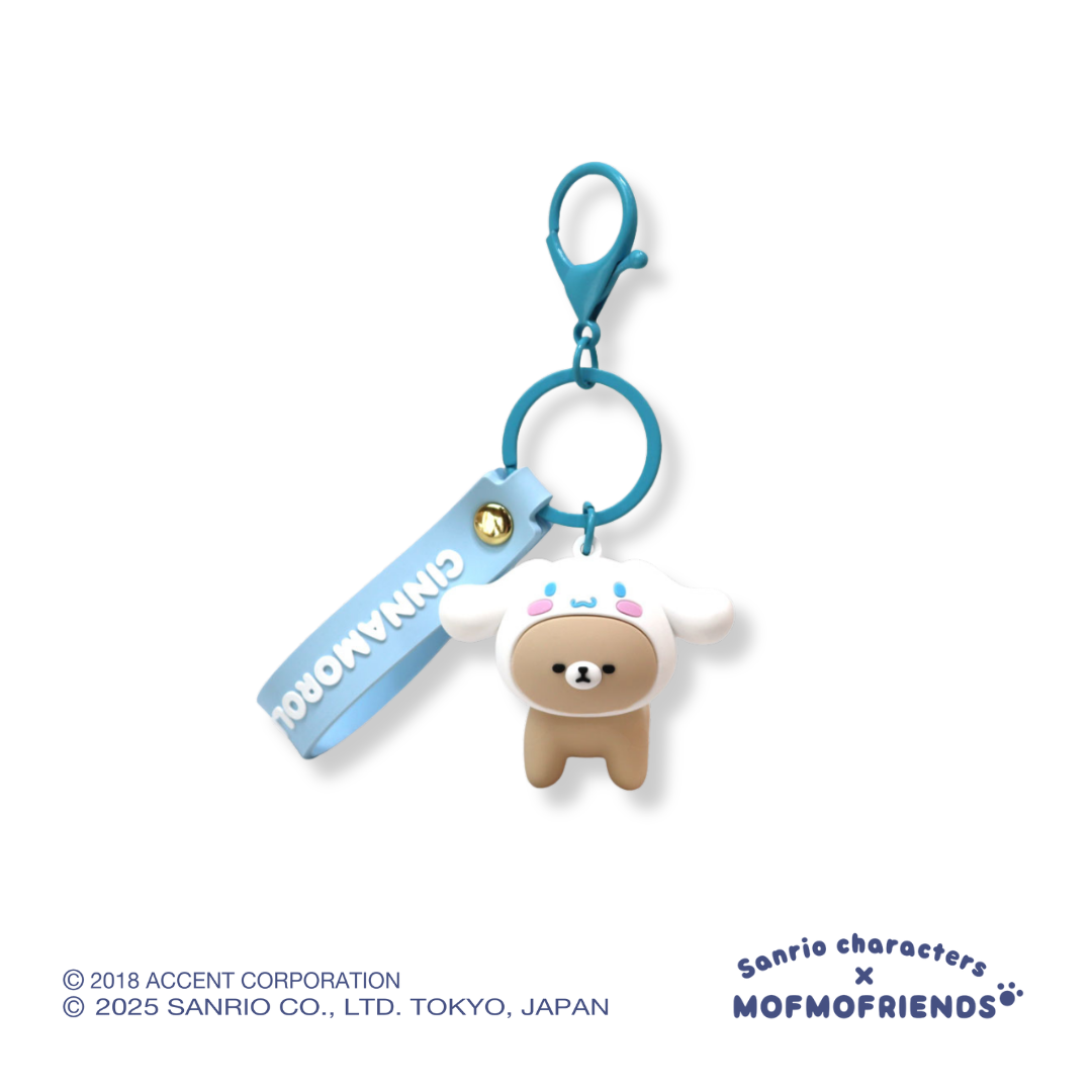 [Sanrio X MofmoFriends] Nakayoshi PVC Keychain