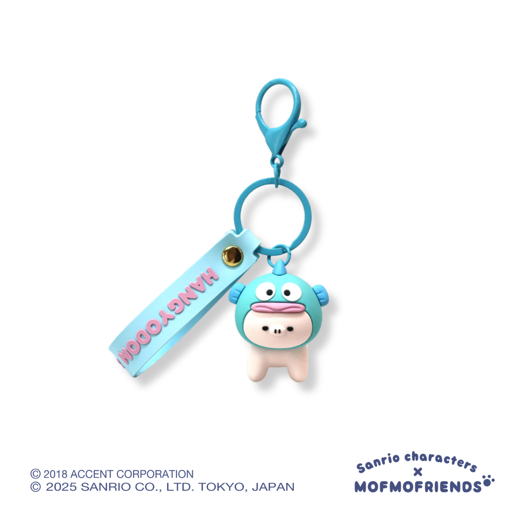 [Sanrio X MofmoFriends] Nakayoshi PVC Keychain