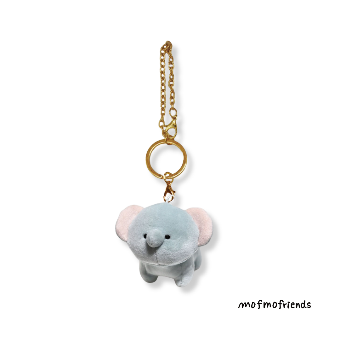 MofmoFriends Mini Plush Keychain