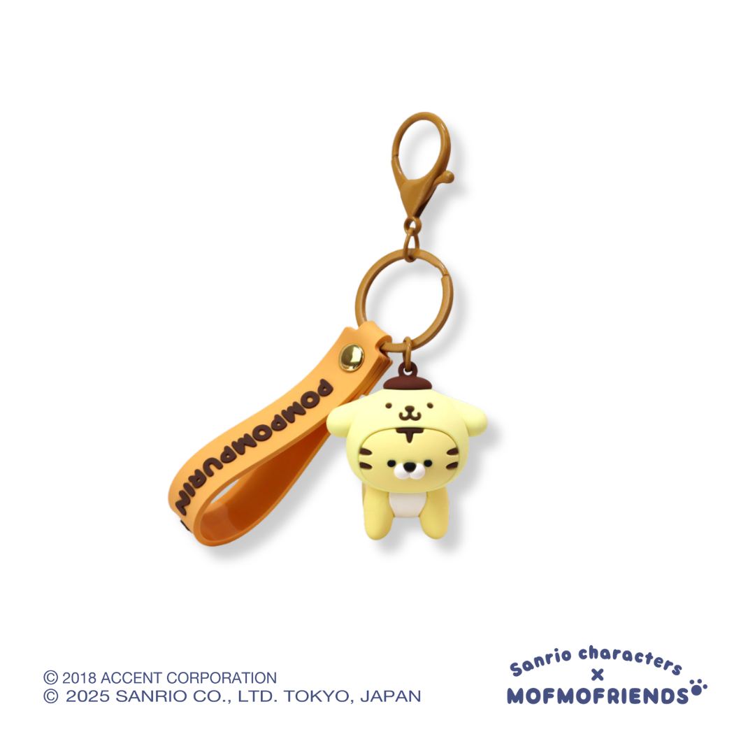 [Sanrio X MofmoFriends] Nakayoshi PVC Keychain