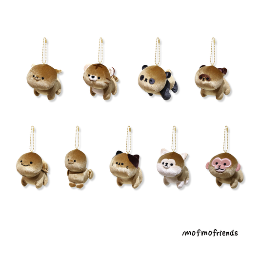 MofmoFriends Golden Lucky Plush Mascot Charm