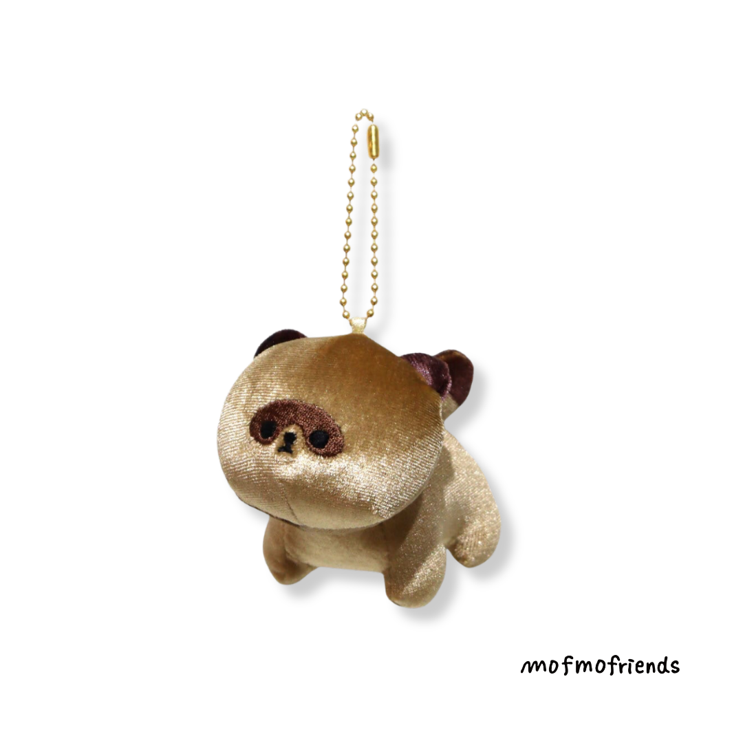 MofmoFriends Golden Lucky Plush Mascot Charm