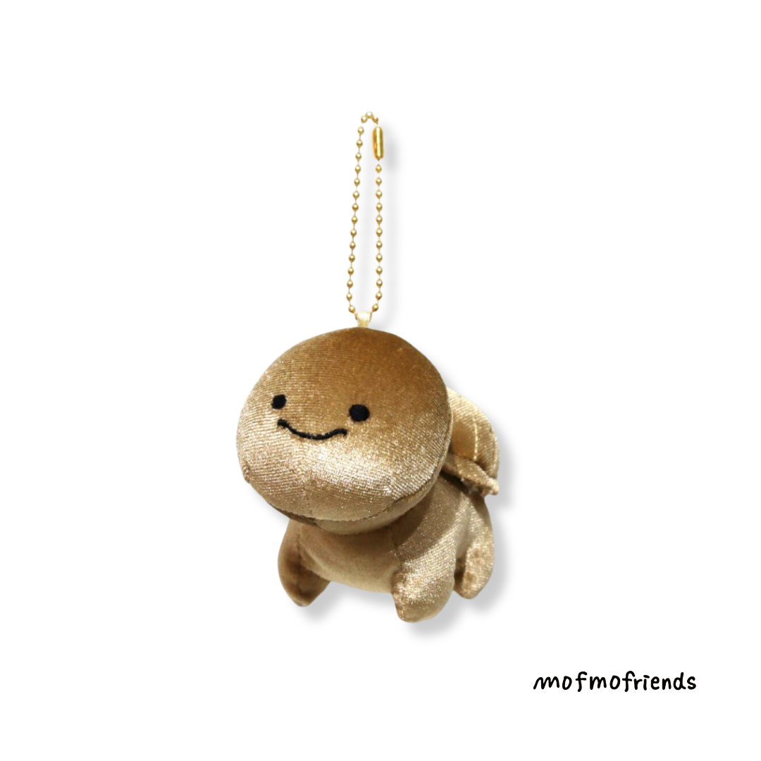 MofmoFriends Golden Lucky Plush Mascot Charm