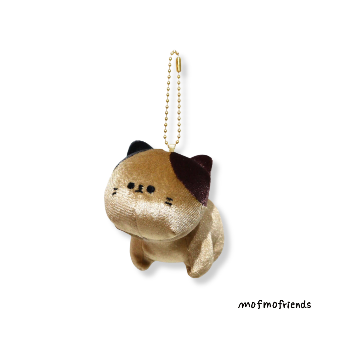 MofmoFriends Golden Lucky Plush Mascot Charm