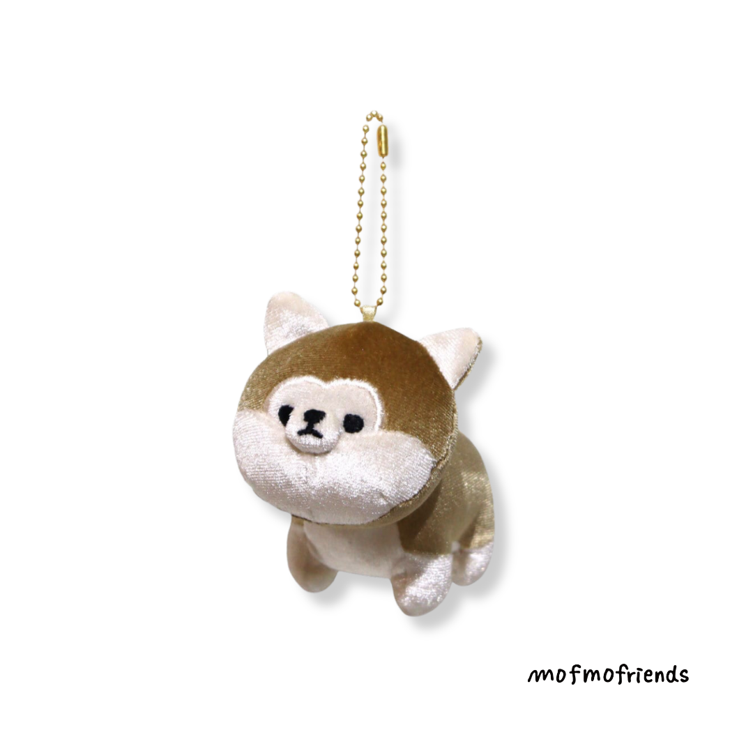 MofmoFriends Golden Lucky Plush Mascot Charm