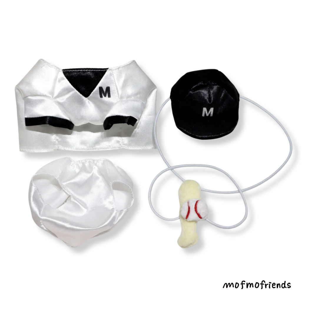 MofmoFriends Baseball Outfit Set - Small