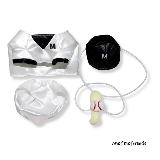 MofmoFriends Baseball Outfit Set - Small
