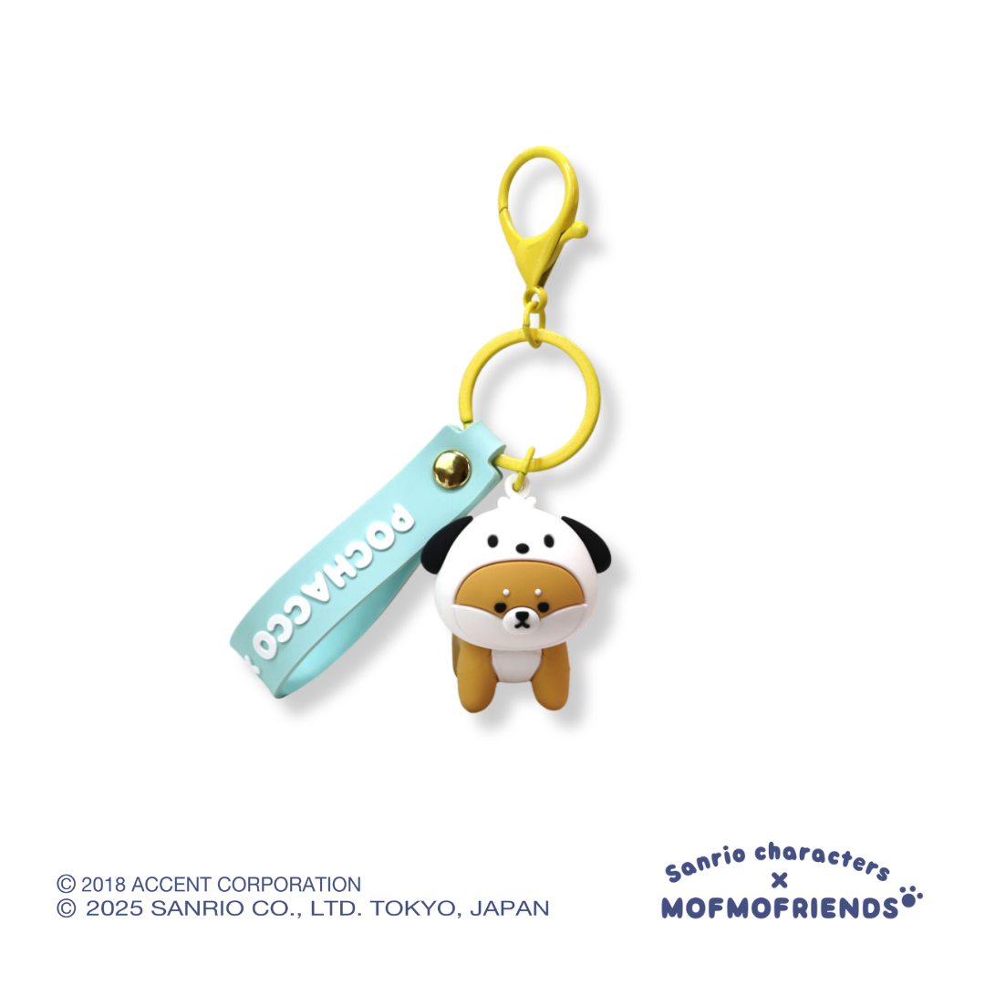 [Sanrio X MofmoFriends] Nakayoshi PVC Keychain