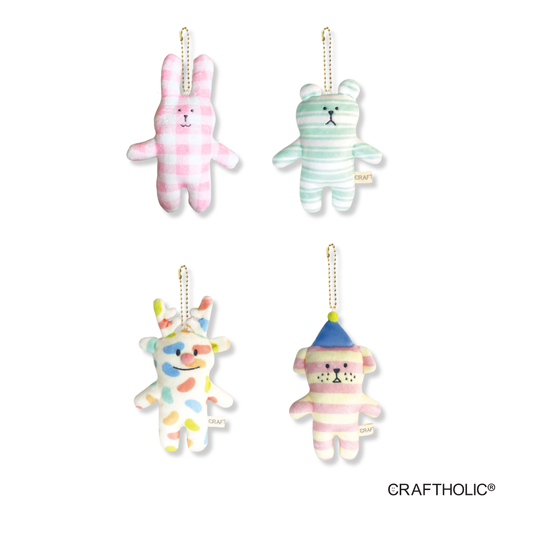 Craftholic Sugar Craft Mascot Plush Keychain