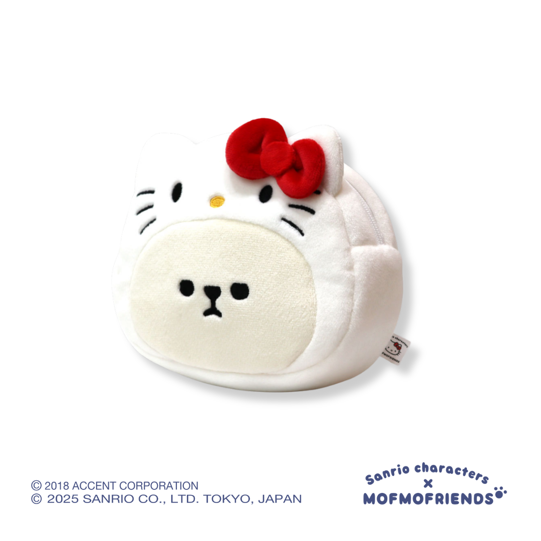 [Sanrio X MofmoFriends] Nakayoshi Face Pouch