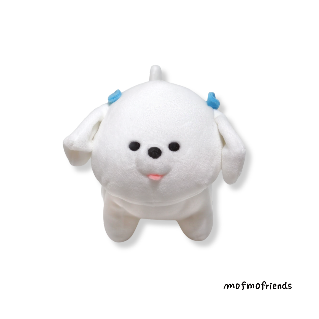 MofmoFriends Maltese Dog Plush - Small