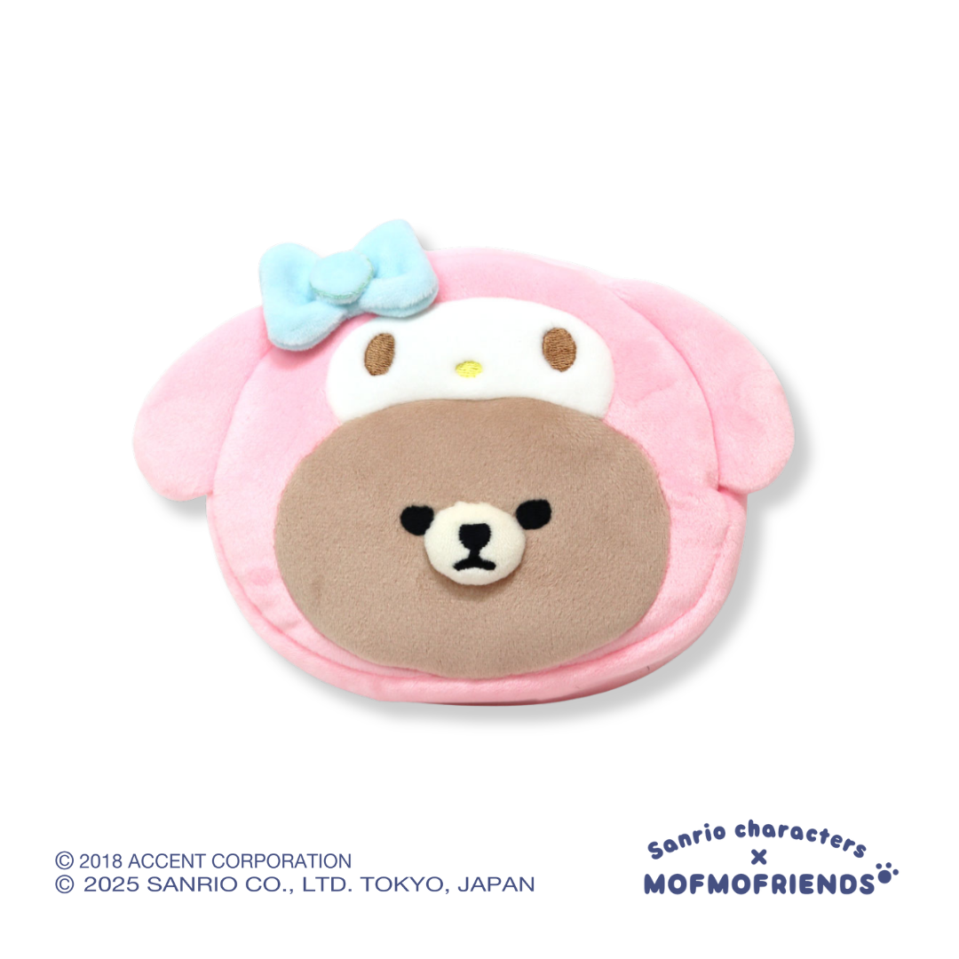 [Sanrio X MofmoFriends] Nakayoshi Face Pouch