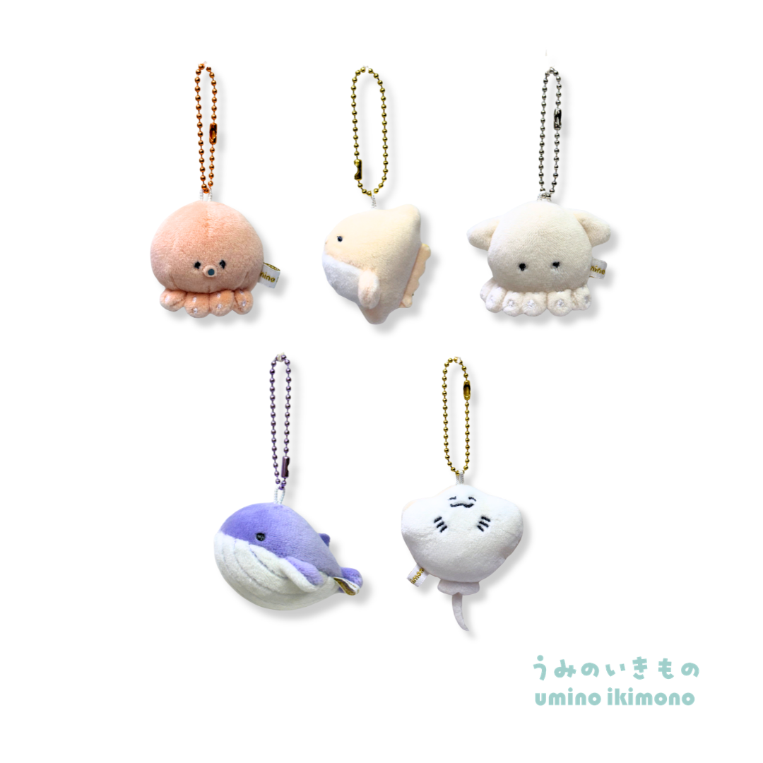 Umino Ikimono Mini Plush Key Charm